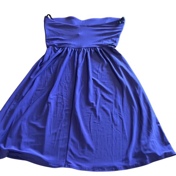 Star Vixen Purple Strapless Knit Dress Juniors Size Small Mini Summer - Picture 2 of 6